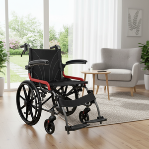 Silla de Transferencia Portátil, Silla de Movilidad Médica, Asiento Cómodo, Estructura Resistente, Fácil de Usar, Ligera, Suministro al por Mayor - Product Image 2