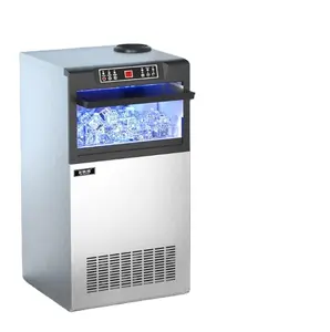 Máquina comercial para hacer cubitos de hielo de 60KG, 100KG, 200KG/24H, nuestra máquina industrial para hacer cubitos de hielo comercial