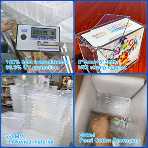 Boîte de présentation en acrylique transparente pour boîte de boosters Pokémon 1ère édition Base Set, résistante aux UV, RAY YI - Product Image 3
