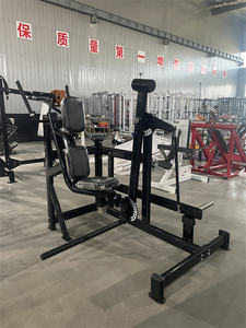 Máquina de Sentadillas <span class=keywords><strong>con</strong></span> Péndulo Comercial Recargada <span class=keywords><strong>con</strong></span> Función de <span class=keywords><strong>Prensa</strong></span> de Piernas y Musculación para Uso en el Hogar y Gimnasio - Product Image 3