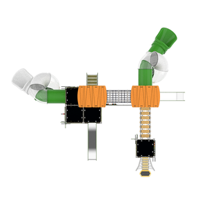 Équipement de <span class=keywords><strong>jeux</strong></span> extérieur de grande taille pour enfants, aire de <span class=keywords><strong>jeux</strong></span> pour enfants, toboggan à vendre - Product Image 4