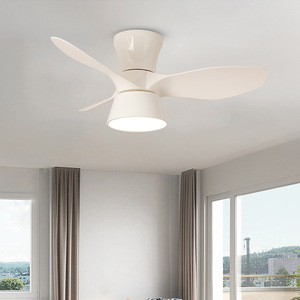 Ventilateur pour enfants lumière chambre nordique salle à manger salon plafond simple onduleur moderne-corps - Product Image 5