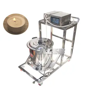 Fully automatic single head double head wax filling filler gear pump candle making machine