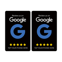 Carte NFC Google Review : Carte intelligente pour laisser un avis, carte de visite connectée pour les avis Google