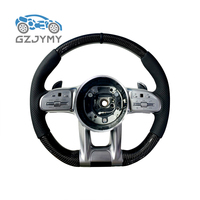 Volant personnalisé en cuir et fibre de carbone style AMG pour Mercedes-Benz GLC GLE CLS Classe G E63 S63 W204 W205 W212 W222