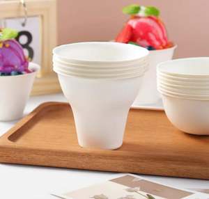 Emballage alimentaire compostable et biodégradable pour la vente de nourriture de rue, contenant en papier avec couvercle, conçu pour les hot-dogs, les saucisses, les en-cas, respectueux de l'environnement - Product Image 1