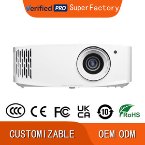 Echter 4K HDR 240Hz 3400 Ansi Lumen Beamer für Heimkino zum Filme Schauen Optoma UHD506 DLP Video 3D-Projektor mit Eingebauten Lautsprechern - Product Image 1