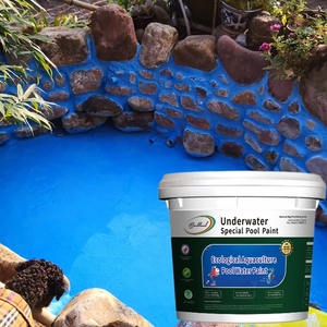 Couverture de revêtement imperméable 4 m² Usine de <span class=keywords><strong>peinture</strong></span> de piscine sous-marine pour piscines à poissons en ciment utilisé dans l'élevage de poissons et de crevettes Koi - Product Image 4