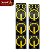 FG310-01 Deluxe 2.0 aigus puissants haut-parleurs de fête de tour de 10 pouces TWS Bluetooth musique chicanes scène extérieure boîte de son sans fil