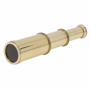 Télescope en laiton doré indien avec boîte en bois Vintage Spyglass Handheld Monoculaire Scope Decor Cadeaux au prix de gros - Product Image 1