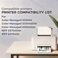 Cartouche de toner W9060 W9060MC à haut rendement, remplacement W9060MC W9061MC W9062MC W9063MC pour cartouche de toner HP Managed E55040DW