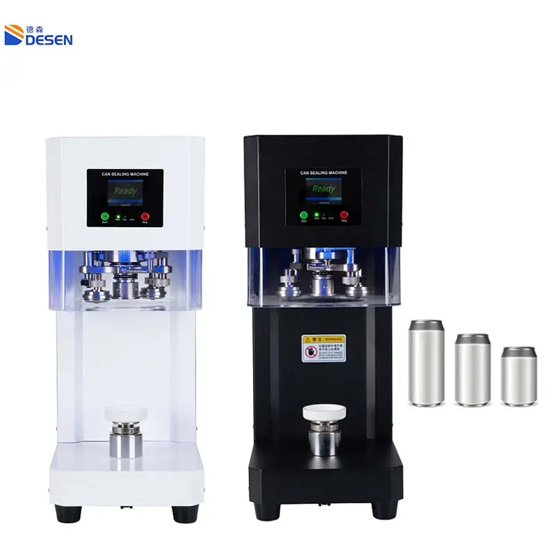 Smart Automatic Cup Sealer Machine 55 mm LCD-Panel Elektrische Dosen-Seamer-Maschinen