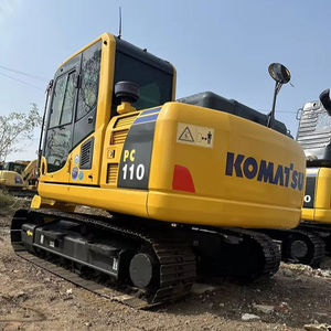 Excavatrice sur chenilles Komatsu PC110 d'occasion certifiée CE, capacité de godet de 0,48 m³, idéale pour l'aménagement paysager et l'agriculture - Vente chaude - Product Image 4