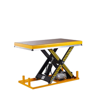 Table élévatrice à ciseaux hydraulique fixe 1000kg 2000kg 1m 2m 3m Taille de plateforme personnalisée pour ligne de production