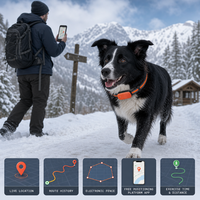 Traceur GPS pour animaux de compagnie G51, compact et élégant, suivi de localisation précis, historique des itinéraires, géofencing, surveillance de la santé