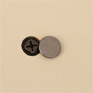 Capuchon de protection en plastique pour meubles, type bouton 12,5 mm, fermeture décorative durable pour connecteur de meubles - Product Image 1