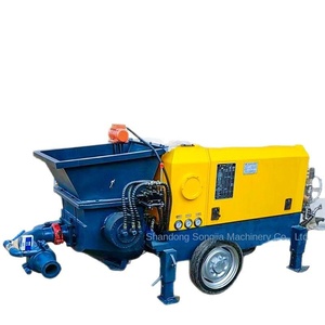 Hydraulic Wet Spraying Machine Tunnel Support Reinforcement Single and Double Head Spraying Anchor Machine Building <b>Foundation</b> - Product Image 1