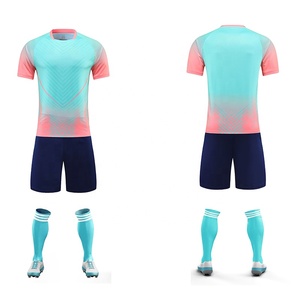 Personalizado <span class=keywords><strong>de</strong></span> alta calidad negro-verde-Fútbol-<span class=keywords><strong>Jersey</strong></span> fútbol <span class=keywords><strong>Jersey</strong></span> hombres equipo completo conjuntos <span class=keywords><strong>de</strong></span> fútbol - Product Image 2