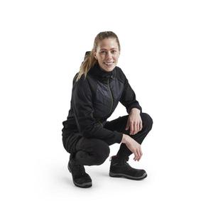 BLAKLADER - 714718309900C40 Pantalon de service pour femme stretch Noir-PANTALON DE TRAVAIL EAN 7330509729175 PANTALON DE TRAVAIL CARGO - Product Image 4