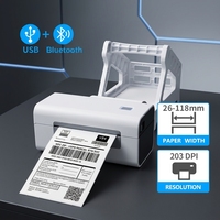 Imprimante d'étiquettes d'expédition portable GTCODESTAR pour bureau, machine à étiquettes thermiques 4x6, fabricant d'étiquettes de codes-barres
