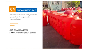 Barrière anti-corrosion flottante en HDPE 400x1000mm pour la gestion des déchets dans les rivières et les voies navigables - Product Image 5