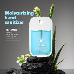 Desinfectante de manos hidratante con logotipo de marca personalizado, espray de perfume, desinfectante de manos con aroma a fruta fresca que mata los gérmenes - Product Image 2