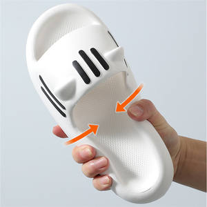 Venta al por mayor de zapatillas de EVA Eva <span class=keywords><strong>sandalias</strong></span> deslizantes de suela blanda lindo diseño de gato hombres señoras hogar Baño zapatillas antideslizantes zapato Eva - Product Image 4