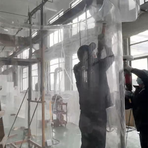 China profession elle Großhandel benutzer definierte Riesen elegante Zylinder Acryl Fisch Aquarium - Product Image 2