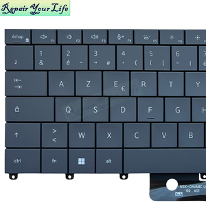 คีย์บอร์ดแล็ปท็อปสำหรับ Dell <span class=keywords><strong>Pro</strong></span> <span class=keywords><strong>MAX</strong></span> <span class=keywords><strong>14</strong></span>แป้นพิมพ์0694D5 MA14250พรีเมี่ยมรุ่นใหม่ของแท้สีเทา - Product Image 2