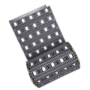 रसद छँटाई के लिए सक्रिय रोलर टॉप मॉड्यूलर बेल्ट प्लास्टिक कन्वेयर श्रृंखला - Product Image 2