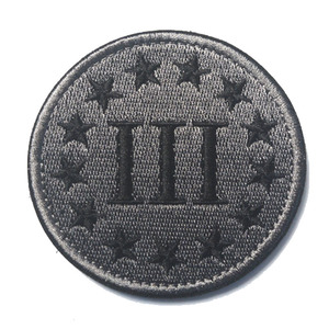 ธงอเมริกันแบบรีดบนแพทช์-<span class=keywords><strong>3</strong></span>% ผ้าปักลายเส้นสีฟ้าที่เป็นมิตรกับสิ่งแวดล้อมตะขอและห่วงสำหรับหมวก - Product Image 3