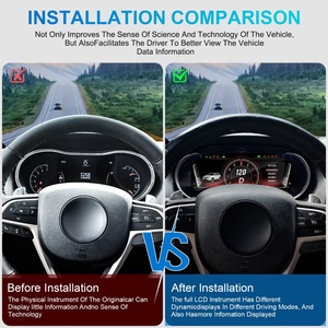 Navihua New <b>for</b> Jeep Grand Cherokee 2014 2018 Arrival 12.3" LCD Dashboard <b>Car</b> Digital Cluster Auto <b>Speedometer</b> With Carplay - Product Image 4