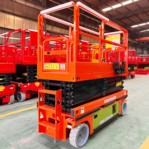 CE-gecertificeerd 4-18m 320KG capaciteit loodzuurbatterij aangedreven elektrische schaarliftplatform voor de detailhandel - Product Image 3