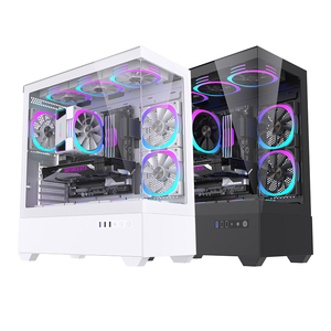 Lovingcool Factory Wholesale <span class=keywords><strong>PC</strong></span> <span class=keywords><strong>Gaming</strong></span> ATX <span class=keywords><strong>Computer</strong></span> Case RGB CPU Housing Black <span class=keywords><strong>Pc</strong></span> Case <span class=keywords><strong>Gaming</strong></span> <span class=keywords><strong>Pc</strong></span> <span class=keywords><strong>Computer</strong></span> Case Torres Gabinete - Product Image 6