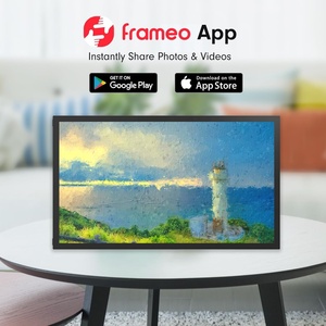 32GB FRAMEO Digital <b>Photo</b> <b>Frame</b>, 21.5-Inch <b>Large</b> WiFi Digital Picture <b>Frame</b> With IPS Screen, Wall Mount Easy Share <b>Photos</b>/Videos - Product Image 2