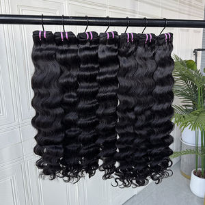 Extensions de cheveux vierges cambodgiens de 24 pouces, lisses, tissage, couleur naturelle, 100% cheveux humains, expédition rapide, sans nœuds, sans perte - Product Image 2
