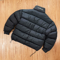 Manteau d'hiver réversible en polaire pour homme DCY 2025, tendance, surdimensionné, veste matelassée personnalisée
