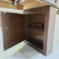 Table de jeu de shuffleboard professionnelle haut de gamme en bois massif pour sports d'intérieur, 9 pieds/12 pieds/14 pieds/16 pieds, avec tableau de scores électronique