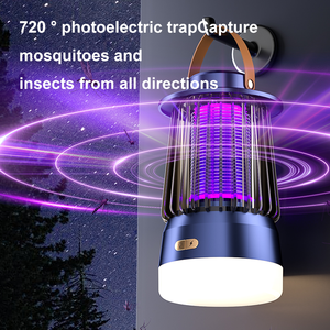 โคมไฟดัก<span class=keywords><strong>ยุง</strong></span>แบบใช้ไฟฟ้าช็อตใช้ในร่ม/กลางแจ้งโคมไฟฆ่า<span class=keywords><strong>ยุง</strong></span>แบบพกพาใช้ในครัวเรือน - Product Image 2