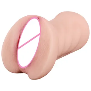 Factory wholesale cheap high quality available soft real touch free porn tube cup masturbation cup for adult.