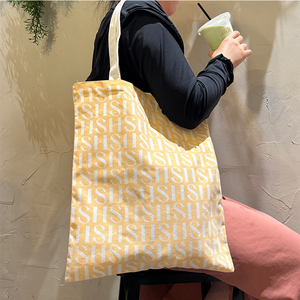 Sac de shopping en toile de coton biodégradable de haute qualité, style décontracté, nouveau sac fourre-tout tendance de qualité supérieure - Product Image 5