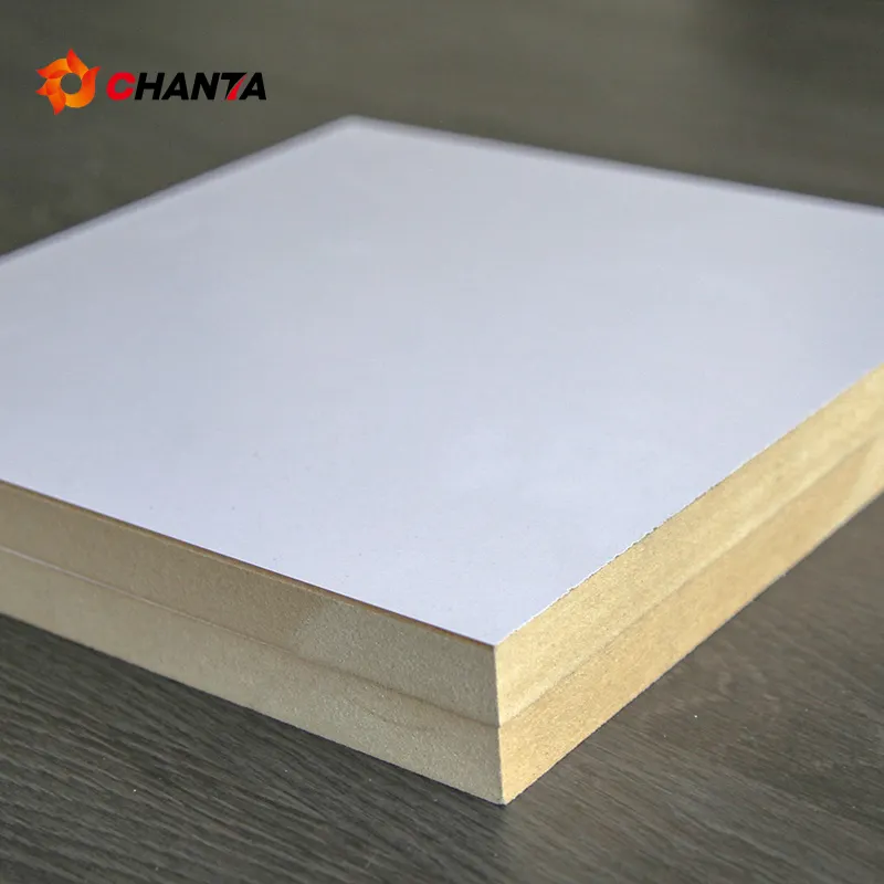 Chanta מכירה לוהטת e1 שני הצדדים לבן 18mm מלמין mdf linyi יצרן