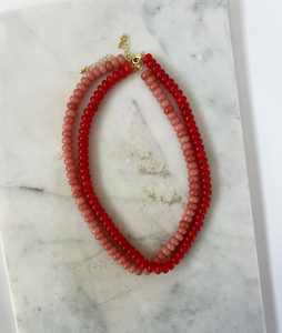 <span class=keywords><strong>Girocollo</strong></span> Multi-gemma bohémien 5*8MM perle di pietra naturale fatto a mano colore della caramella ciondolo Charm per estate spiaggia regalo per fai da te - Product Image 2