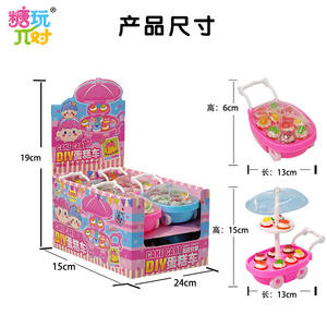 Zhiqu mainan rakitan Gel Mobil TK, kue DIY bentuk campuran permen karet plastik kreatif untuk anak-anak - Product Image 6