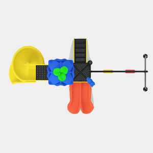 Grand équipement d'<span class=keywords><strong>amusement</strong></span> extérieur pour la combinaison de balançoire et de toboggan de jeu de maternelle pour les parcs - Product Image 3
