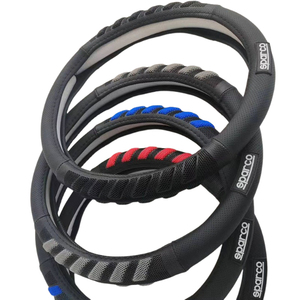 Funda de <span class=keywords><strong>Volante</strong></span> de Coche Antideslizante de Cuero PU, Nuevos Diseños, <span class=keywords><strong>Protector</strong></span> de <span class=keywords><strong>Volante</strong></span> - Product Image 1