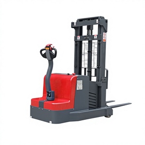 รถยกพาเลทไฟฟ้า 1-3 ตัน เสาสามท่อน ยางตัน ใช้งานแบบยืนขับ ใช้ภายในอาคาร - Product Image 1