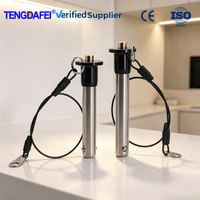 Goupille à ressort à verrouillage positif en acier inoxydable avec tête de 5 mm pour l'agencement de systèmes audio professionnels (Line Array)