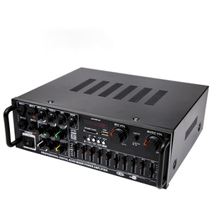 Vente chaude en gros Amplificateur de voiture à double usage karaoké extérieur égaliseur Bluetooth haute puissance pour la maison - Product Image 3