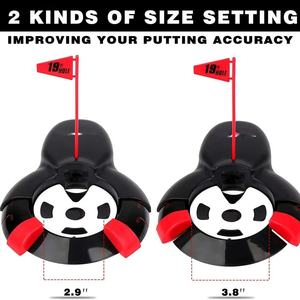 Campo de Práctica de Golf Automático con Función de Retorno de Pelota para Uso en Interiores, Entrenador de Swing, Ayuda para el Entrenamiento de Tacadas - Product Image 4